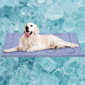 Cooling Mat for Large Dogs - Double-Sided Waterproof & Cool, Q-MAX>0.47, Portable Dog Cooling Mat for Summer. (L (36''x23'')
