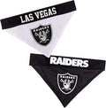 Pets First NFL LAS Vegas Raiders Reversible Bandana Size XX-Large for Dogs & Cats. 2 Sided Sports Bandana, Premium Embroidery Team Logo, Many NFL Teams Available
