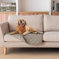 gogobunny 3X Stronger Waterproof Pet Blanket, Scratch Proof Furniture Protector for Dogs Cats, Reversible Cover 30x30 Inch, Dark Stone