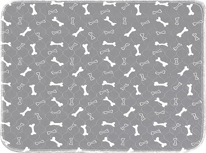 Reusable Puppy Pads , 2Pack Washable Pee Pads for Dogs, Super Absorbent Leakproof Dog Training Pads, Non-Slip Potty Pads for Floor, Crate, Couch, Whelping Pads Litter Mat Pet Supplies-24”x36”