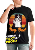 JIX & JOKY Custom Your Own Bootleg Rap Shirts with Dog Faces Custom Pet Shirt for Men Graphic Tshirt Gift Idea for Pet Lovers