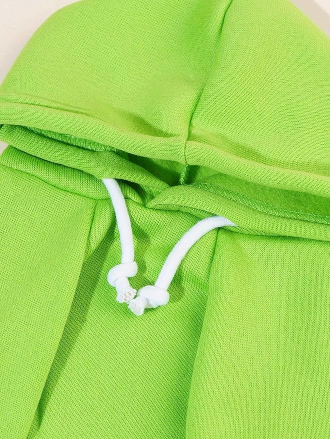 QWINEE Basic Dog Hoodie Sweatshirt Puppy Sweater Warm Cat Costumes Pet Clothes for Chihuahua Puppy Kitten Small Medium Dogs Green Large