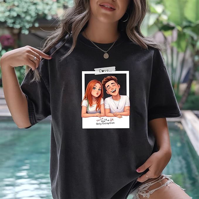 Custom Bootleg Rap Tee, Personalized Girlfriend Vintage Graphic T-Shirt, Photo Shirt, Valentine Birthday Gifts