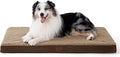 Bedsure XL Dog Bed for Crate - Large Comfy Flat Pet Beds with Removable Washable Cover, Orthopedic Egg Crate Foam Crate Mat, Suitable for Pet Up to 90 lbs