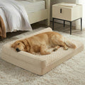 BFPETHOME Orthopedic Dog Beds for Large Dogs-Waterproof Sofa Dog Bed with Removable Washable Cover, Large Pet Bed with Waterproof Lining and Nonskid Bottom,Pet Bed for Dogs