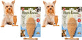 SPOT Bam-Bones Fish - Made with Strong Bamboo Fiber, Durable Long Lasting Dog Bone for Light to Moderate Chewers, Great Chew Toy for Adult Dogs & Teething Puppies Under 30lbs, 5.5in, Salmon Flavor