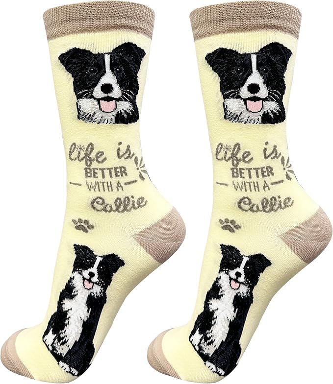 E&S Pets Pet Lover Socks - Dog & Cat Socks - Unisex Novelty Gifts