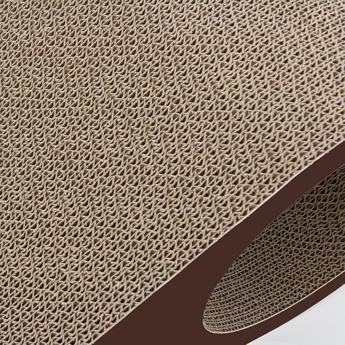 Best Pet Supplies Catify Cat Scratcher, Fun Interactive Scratchers, Posts, Poles, Claw Safe, Furniture Saver Indoor Play Support Natural Cat Behaviors Heavy Duty - Droplet