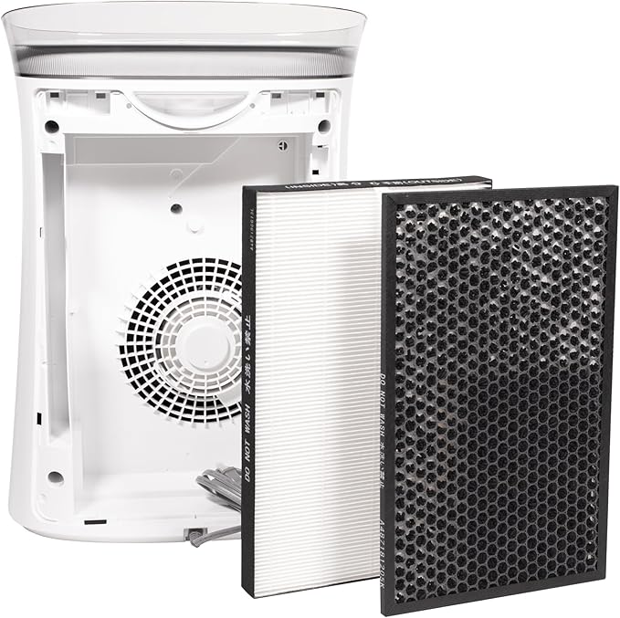 SHARP Air Purifier for Medium Rooms – Covers up to 1,253 sqft in one hour, True HEPA Filter Air Purifier for Pets, Dust, Smoke, Pollen - FPK50UW