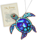 Sea Turtle Gifts for Women, Gifts for Turtle Lovers Ocean Inspired Ornament Featuring Vibrant Coastal Artwork Meaningful Keepsake Mother’s Day Birthday Beach Home Décor Spiritual Journey Accent