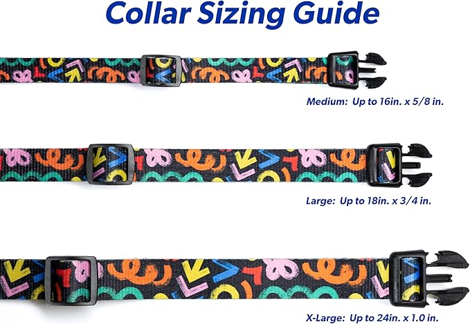 MS-5 Automatic Pet Door Collar, Genuine High Tech Pet Brand Dog Collar for Power Pet Doors - Deluxe Strap (Mac, Large) - DC-MAC-MS5-L
