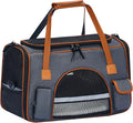Pesen 18x11x11 Inches Cat Carrier– Fits Pets Up to 16 lbs, Anti-Collapse Design, Multiple Storage Pockets, Cat Carrier Soft Ideal for Medium Cats, Puppy, Rabbits and Other Small Animals