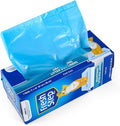 Fresh Step Jumbo Drawstring Cat Litter Box Liners, Scented Heavy Duty Kitty Litter Bags for X-Large Oval or Rectangle Pans, Helps Contain Mess for Easy Lift Out Cleanup, 36 x 19 in, 7 Count