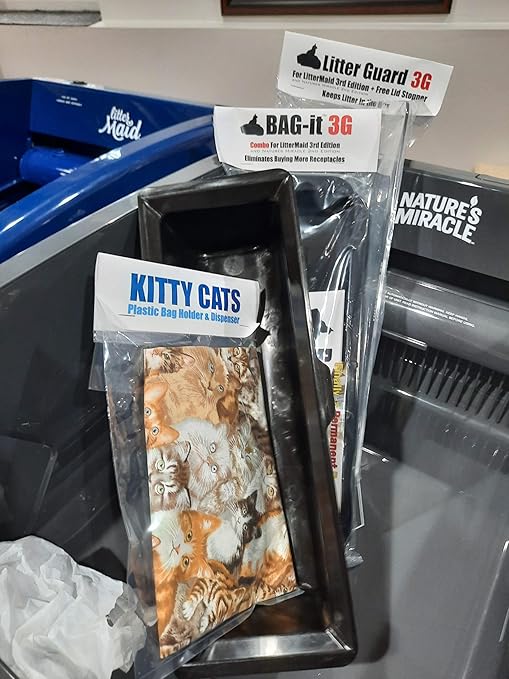 Bag-it 3G, Perma-lid and Permanent Receptacle for Natures Miracle and LitterMaid Litter Boxes (Whole Kitty Caboodle)