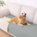 hyha Waterproof Dog Blanket, Soft Dog Bed Cover Pet Blankets, Waterproof Sofa Couch Cover for Dogs Washable, Reversible Pet Couch Covers for Sofa Furniture (40x80 Inch, Grey/Beige)