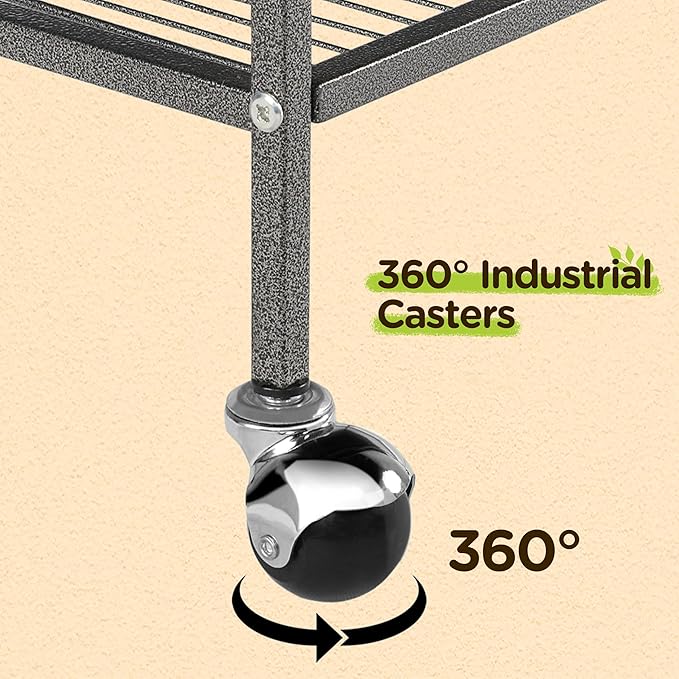 Yaheetech 52-inch Wrought Steel Standing Large Flight King Bird Cage for Cockatiels African Grey Quaker Amazon Sun Parakeets Green Cheek Conures Pigeons Parrot Bird Cage Birdcage with Stand