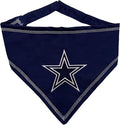 Pets First NFL Dallas Cowboys TIE Bandana, Large/X-Large. Dog Bandana Scarf Bib for Pet Cat Dog. The Ultimate Game-Day, Party Bandana (DAL-3550-L-XL)