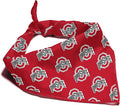Ohio State Buckeyes Officially Licensed Bandana for Dogs and Cats | Fits Pets Great Gift Idea | Easy-to-Tie (Large, 28")