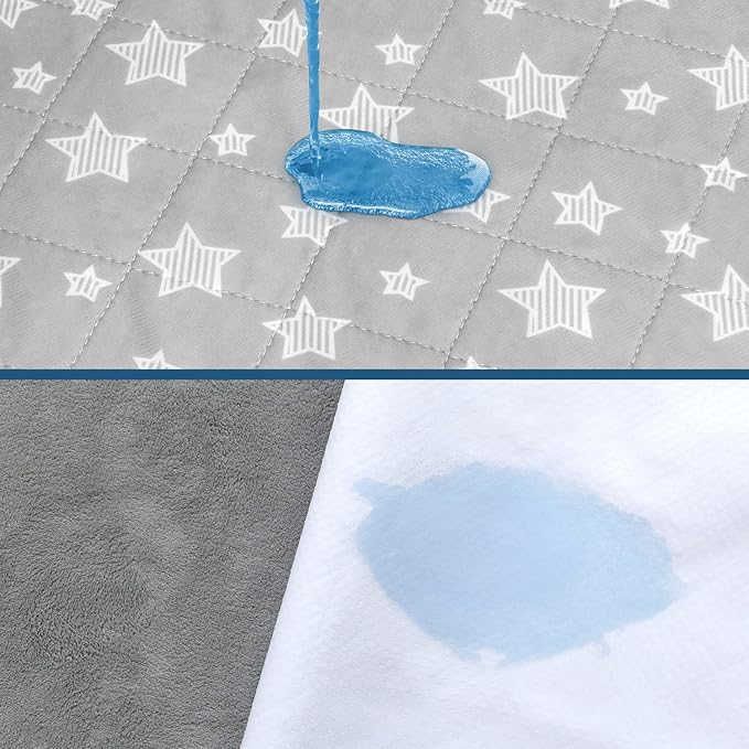 Waterproof Bed Pads Washable 34" x 36" (2 Pack), Absorbent Chuck Pads for Incontinence, Washable Pee Pads for Dogs, Waterproof Mattress Protector for Seniors, Bedwetting Kids, Hospitals, Pets