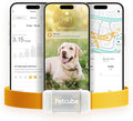 Petcube GPS Tracker for Dogs | Pet GPS Location Tracker with Escape Alerts and Virtual Fences, Activity and Wellness Monitoring, Glows in a Dark, Water and Dust Proof