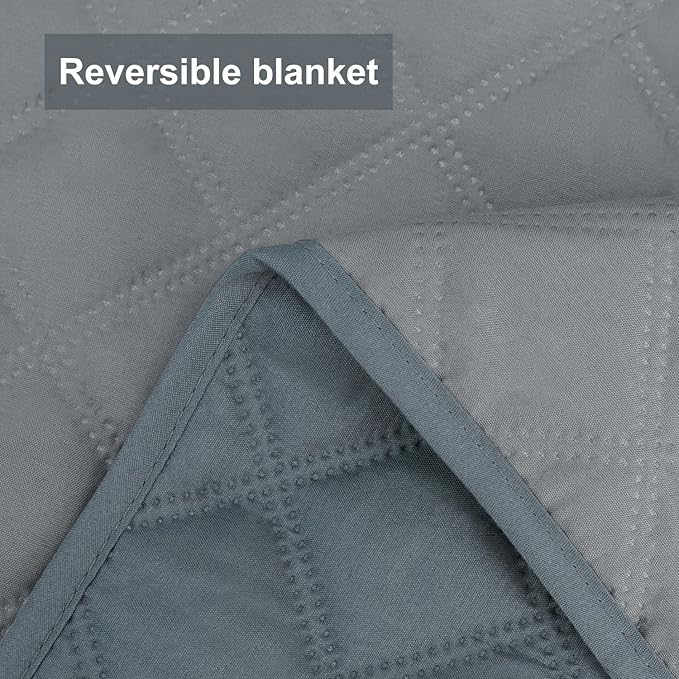 Comsmart Waterproof Couch Cover Dog Cat Blanket, Anti-Slip Liquid Urinary Proof Furniture Blanket, Reversible Pet Blanket Protector for Couch Sofa Bed Car Floor, 82 * 82 in