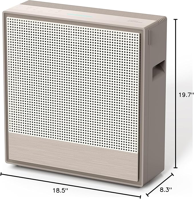 COWAY Air Purifiers for Home Large Room Up to 1,860 ft², Washable Pre-Filter and HEPA Filter for Smoke, Allergies, Pet Dander, Odor, AQI, Smart & Rapid Mode, Timer, 3yr Warranty, Airmega 250