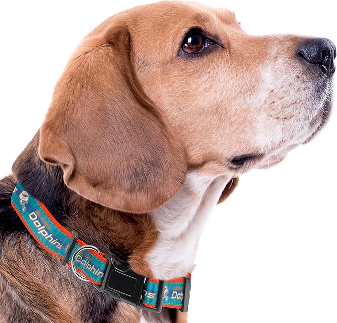 New & Improved Pets First NFL Licensed PET Collar- Heavy-Duty, Strong, and Durable New Dog Collar. Available in 32 Football Teams and 4 Sizes