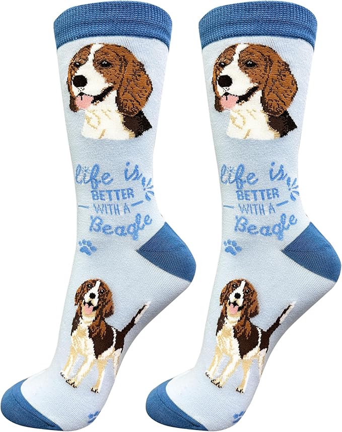 E&S Pets Pet Lover Socks - Dog & Cat Socks - Unisex Novelty Gifts