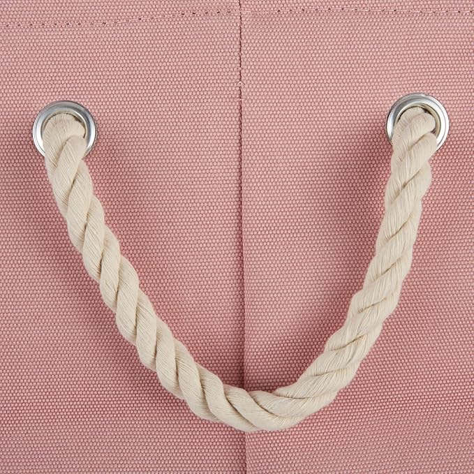 Bone Dry Pet Storage Collection Collapsible Bin, Rose, Medium Rectangle