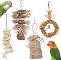 Prevue Pet Products Wholesome Naturals 4 Piece Bird Toy Bundle