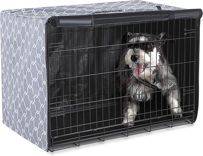 Amazon Basics Dog Crate Cover for 36 inches Wire Cage, Kennel Cover