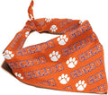 Clemson Tigers Officially Licensed Bandana for Dogs and Cats | Fits Pets Great Gift Idea | Easy-to-Tie (Small, 13")