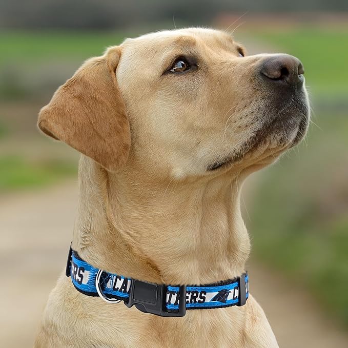 New & Improved Pets First NFL Licensed PET Collar- Heavy-Duty, Strong, and Durable New Dog Collar. Available in 32 Football Teams and 4 Sizes