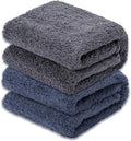 2 Blankets, Dog Cat Pet Blanket, Soft Warm Fleece, for Puppy, Small Dogs or Kitten, Cats, Plush Fuzzy Blanket for Bed, Sofa, Travel (60" x 40", 2/Pack, Dark Gray+Navy Blue)