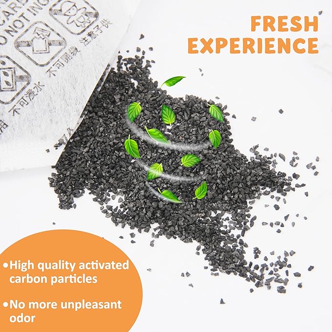 30 Packs Disposable Waste Receptacles Compatible with Nature's Miracle Litter Box 2nd & Littermaid Litter Box 3rd, Kitten Litter Trays with Charcoal Bags, Cat Supplies (Machine NOT Included)