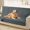 hyha Waterproof Dog Blanket, Soft Dog Bed Cover Pet Blankets, Waterproof Sofa Couch Cover for Dogs Washable, Reversible Pet Couch Covers for Sofa Furniture (52x82 Inch, Dark Grey/Dark Grey)