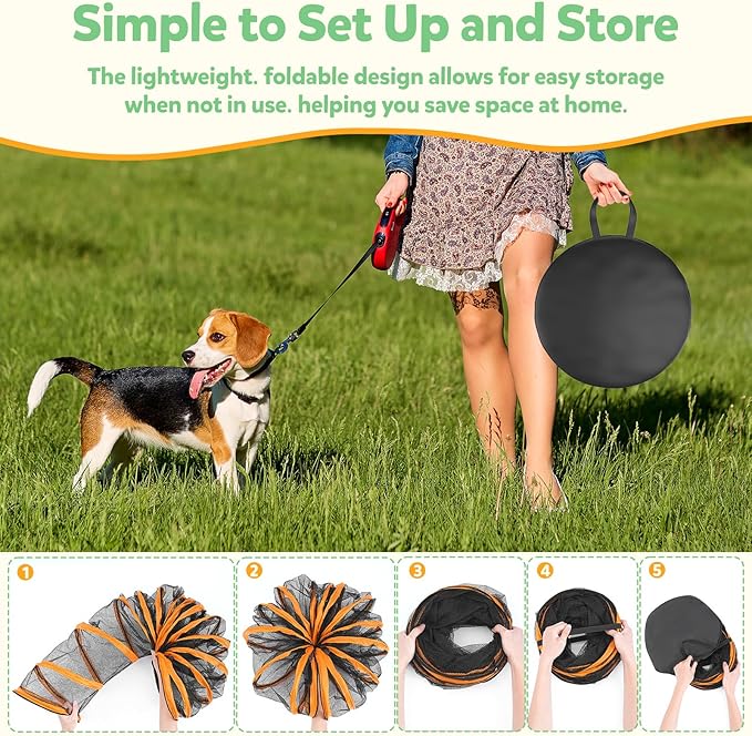 Cat Outdoor Enclosures Tunnel Playpen - Portable Playpen Indoor Collapsible Cats Enclosure with Shade Cover 2 Tunnels for Large Small Pets Animal Outside Catio Happy Travel Camping Back Yard