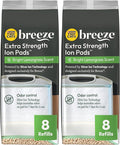 Purina Tidy Cats Cat Litter Breeze Pads Refill Pack Multi Cat Litter Pads - 8 ct. Bag (Pack of 2)