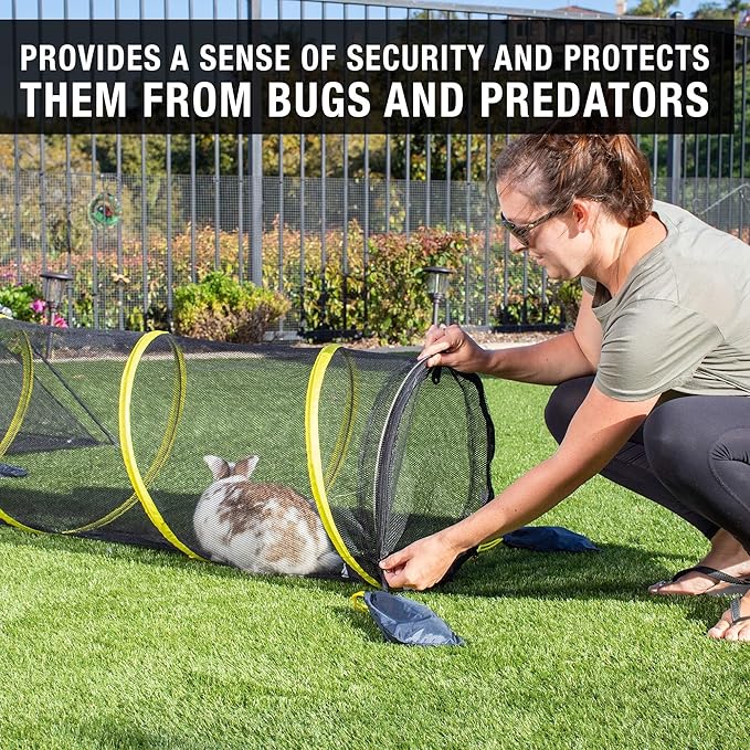 Outback Jack Outdoor Cat Enclosures for Indoor Cats (Portable Tent, Outdoor Cat Tent, Tunnel, and Playhouse) Play Tents for Cats & Small Animals