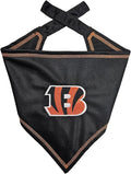 Pets First NFL Cincinnati Bengals TIE Bandana, Small/Medium. Dog Bandana Scarf Bib for Pet Cat Dog. The Ultimate Game-Day, Party Bandana