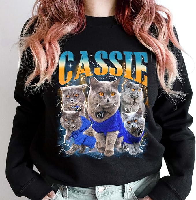H-DEWALL Custom T Shirts Mineral Wash Tshirt Bootleg Rap Tee Customized Gifts for Boyfriend Birthday Shirts Tops for Women