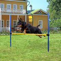Pet Prime Dog Agility Training Equipment for Dog Obstacle Course Backyard Height Adjustable Jumper Hurdle Bar Portable Dogs Park Exercise Tool