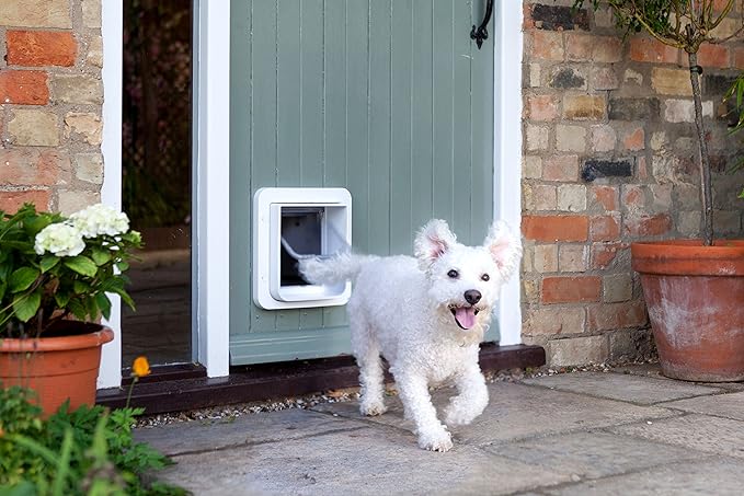 SureFlap-Sure Petcare Microchip Pet Door (White)