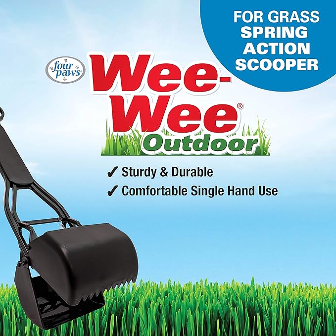 Four Paws Wee-Wee® Allen's Spring Action Dog Pooper Scooper For Grass Small (1 Count)