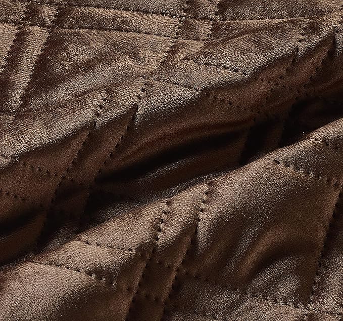 Brilliant Sunshine Premium Calming Dog Bed Mat, Silky Velvet, Removable Washable Cover, Cushion Protector and Couch Covers for Dogs, Pets, Cats, Small, Chocolate