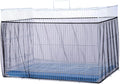 Mogoko Universal Bird Cage Seed Catcher,Seed Catcher Guard Net Cover,Parrot Nylon Mesh Net Cover,Soft Airy Cage Net Stretchy Skirt for Round Square Cages