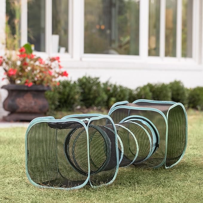 Kitty City Outdoor Catio Furniture and Play Kits for Cats, Two Way Tunnel