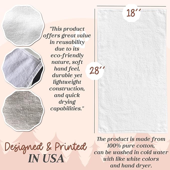 Custom Pet Golf Towel – Personalized Golf Club Towel with Your Dog or Cat Photo & Name – Unique Pet Lover Golf Accessory Gift for Golfers & Pet Owners – Christmas, Birthday or Father’s Day Present