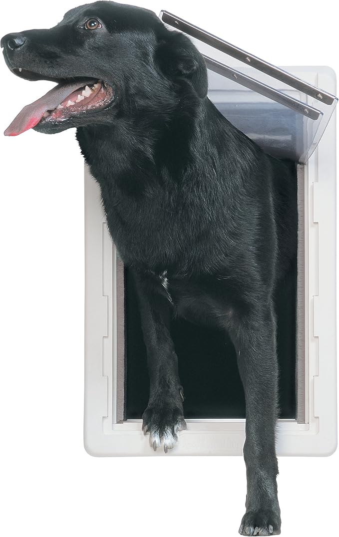 Perfect Pet The All-Weather Energy Efficient Dog Door, Extra Large, 9.75" x 17" Flap Size