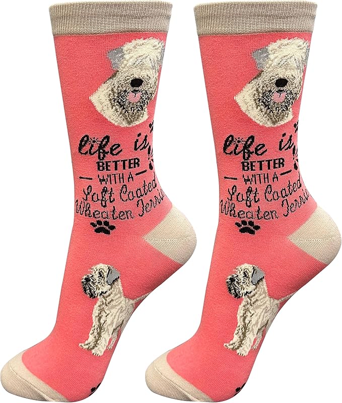 E&S Pets Pet Lover Socks - Dog & Cat Socks - Unisex Novelty Gifts